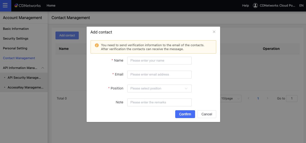 Account Security Enhancement Notification